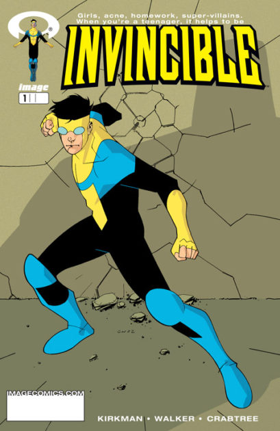 Invincible Comics Cover